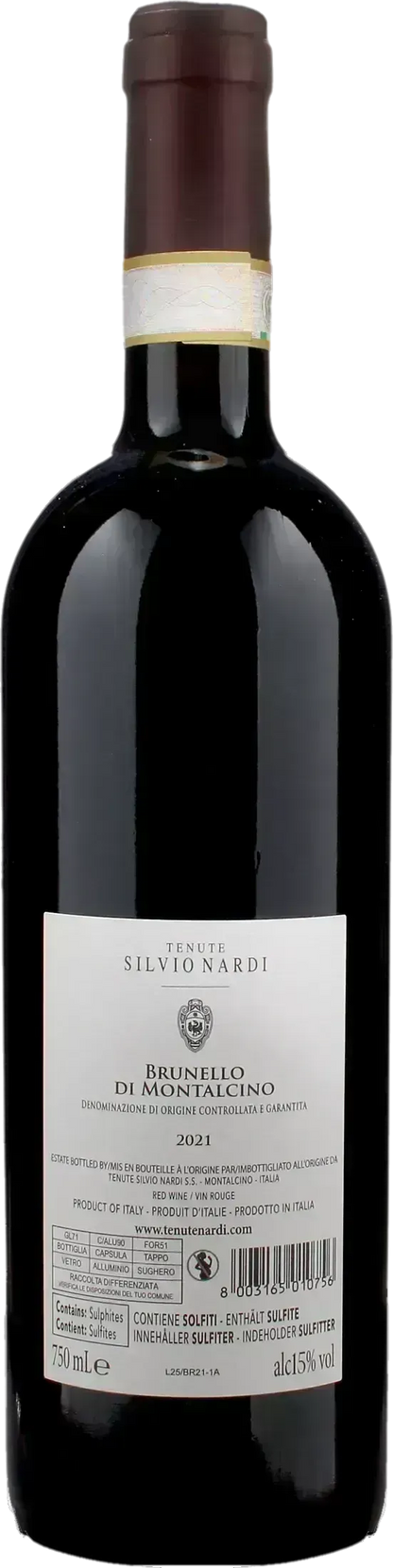 Silvio Nardi Brunello di Montalcino 2021