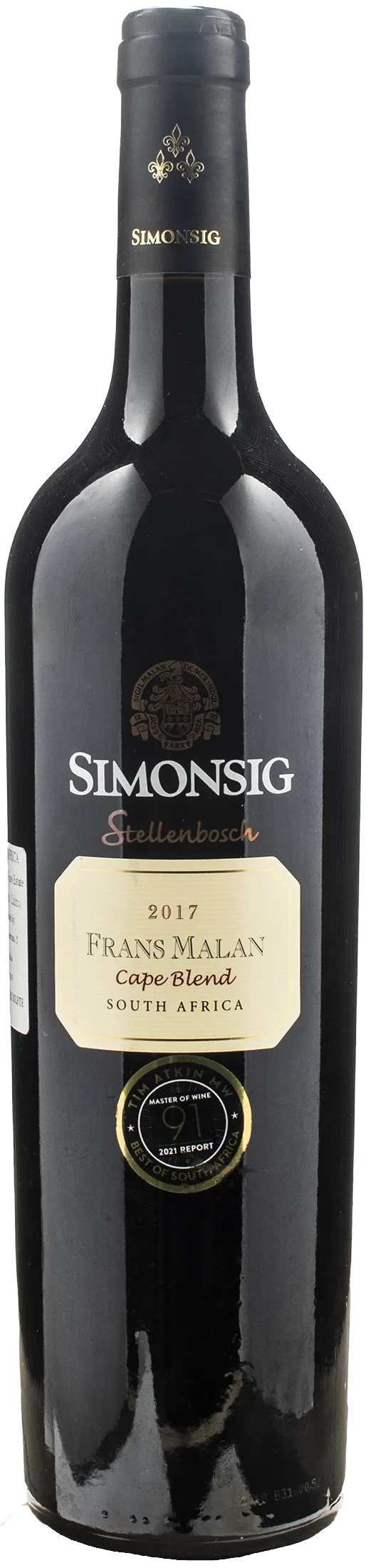 Simonsig Frans Malan Cape Blend 2017