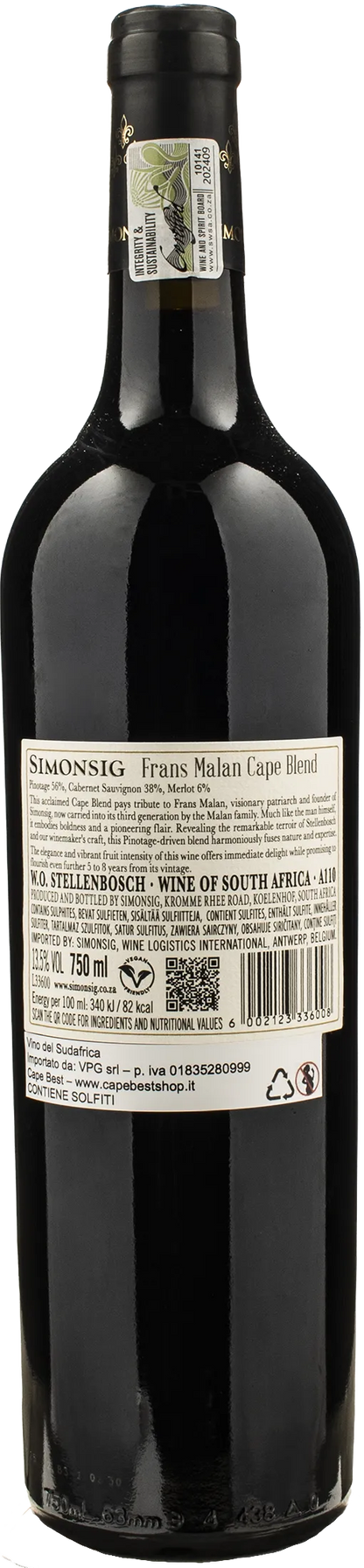 Simonsig Frans Malan Cape Blend 2021