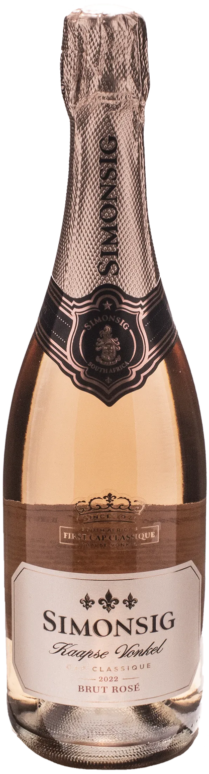 Simonsig Kaapse Vonkel Cap Classique Brut Rosè 2022