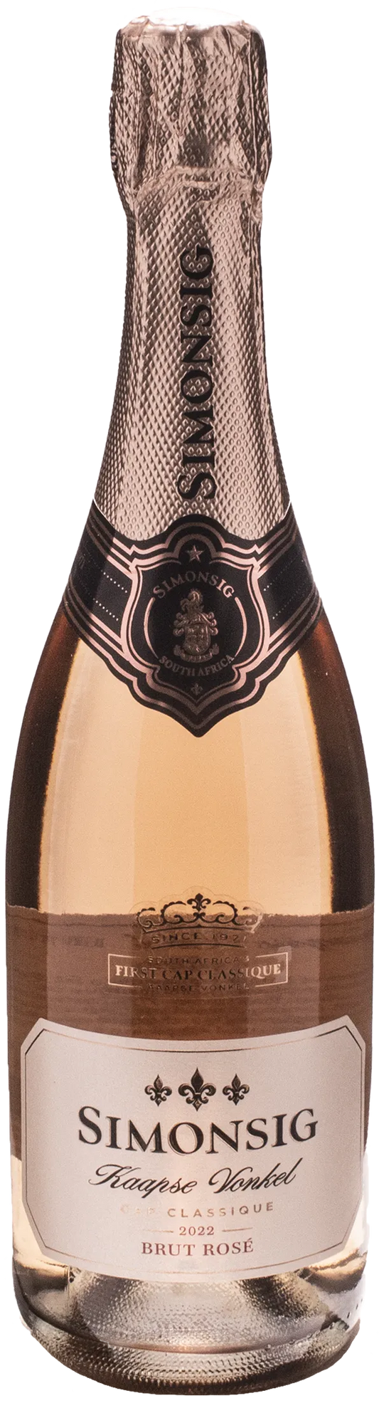 Simonsig Kaapse Vonkel Cap Classique Brut Rosè 2022