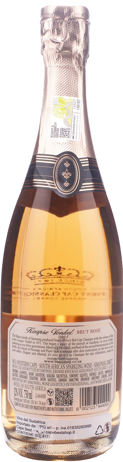 Simonsig Kaapse Vonkel Cap Classique Brut Rosè 2024