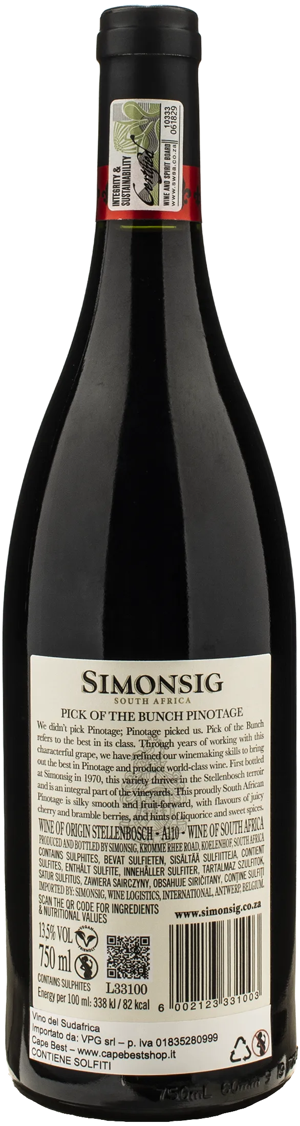 Simonsig Pick of the Bunch  Pinotage 2023