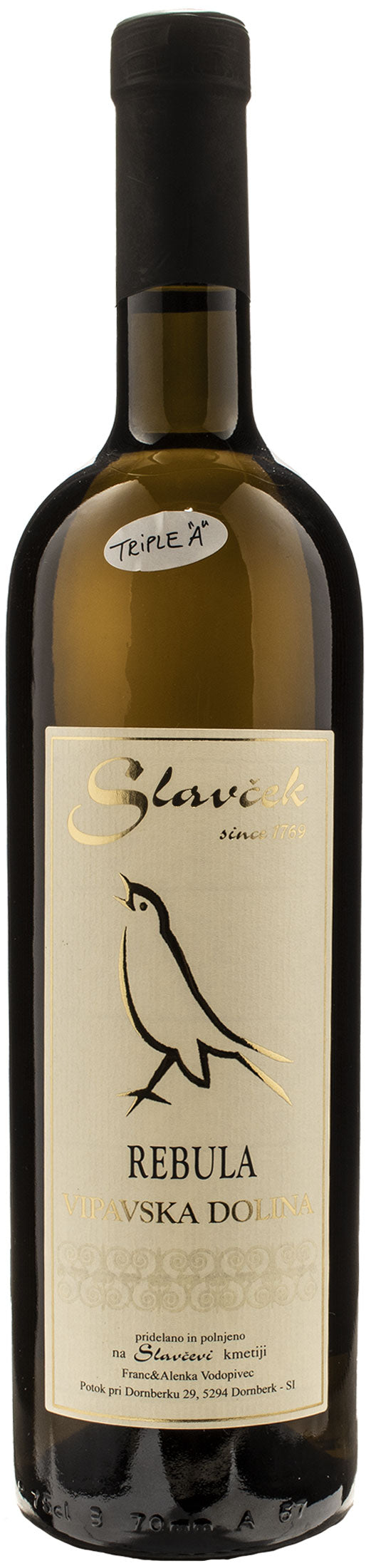 Slavcek Ribolla Vipavska Dolina 2019