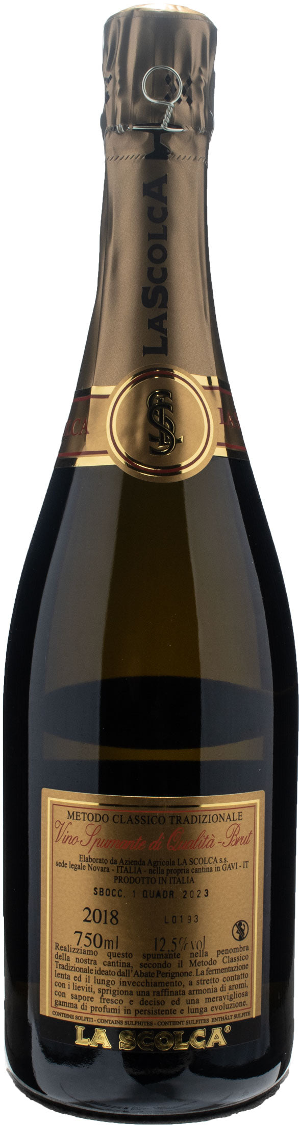 Soldati La Scolca Metodo Classico Brut 2018