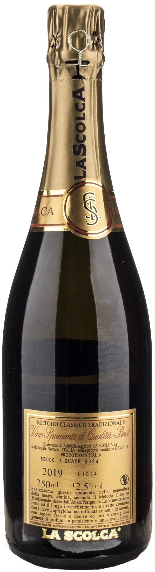 Soldati La Scolca Metodo Classico Brut 2019