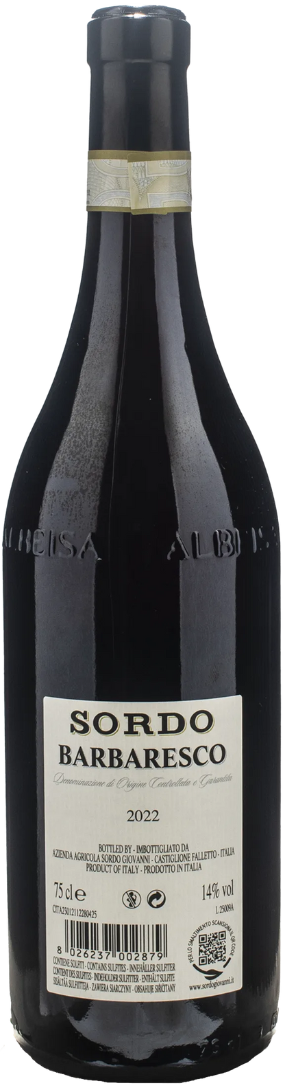 Sordo Giovanni Barbaresco 2022