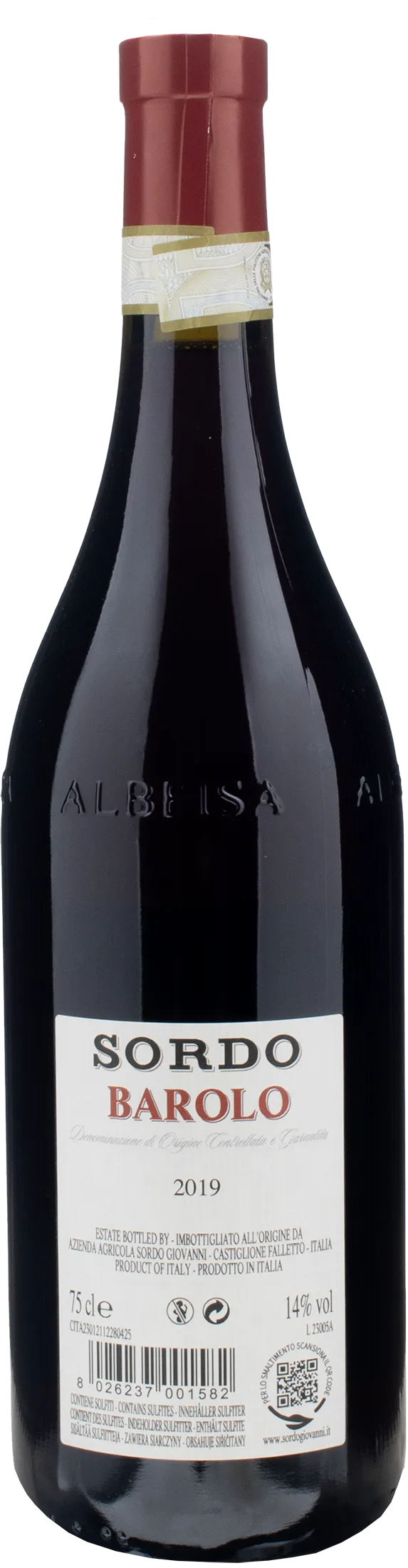 Sordo Giovanni Barolo 2019