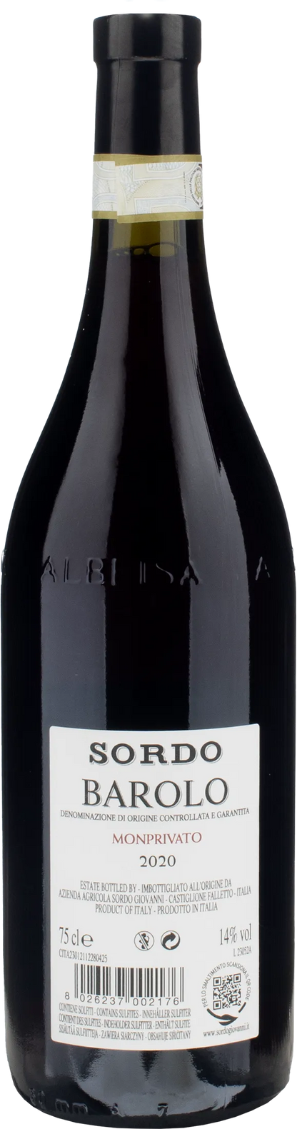 Sordo Giovanni Barolo Monprivato 2020
