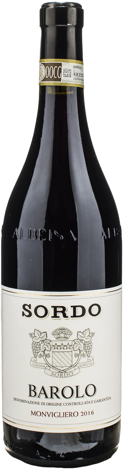 Sordo Giovanni Barolo Monvigliero 2016