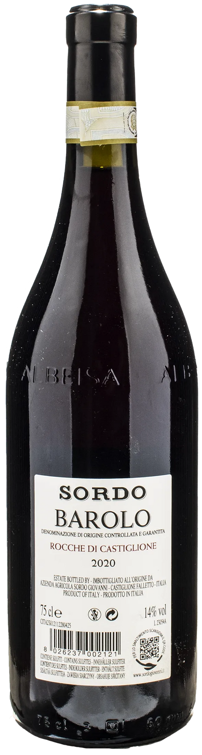 Sordo Giovanni Barolo Rocche di Castiglione 2020