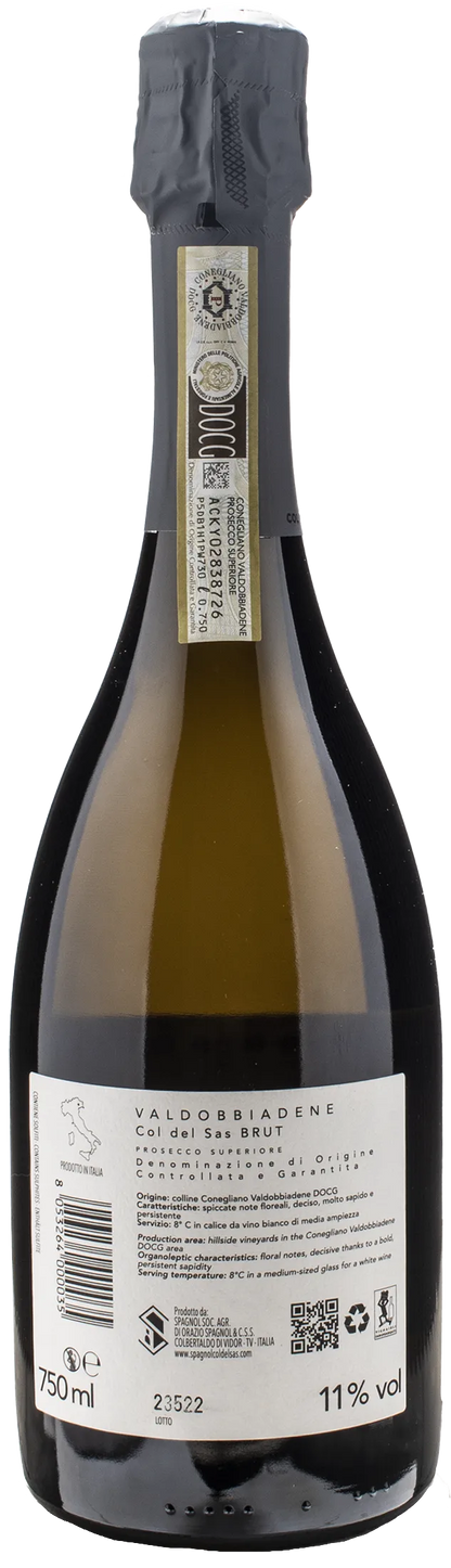 Spagnol Valdobbiadene Prosecco Superiore Col del Sas Brut
