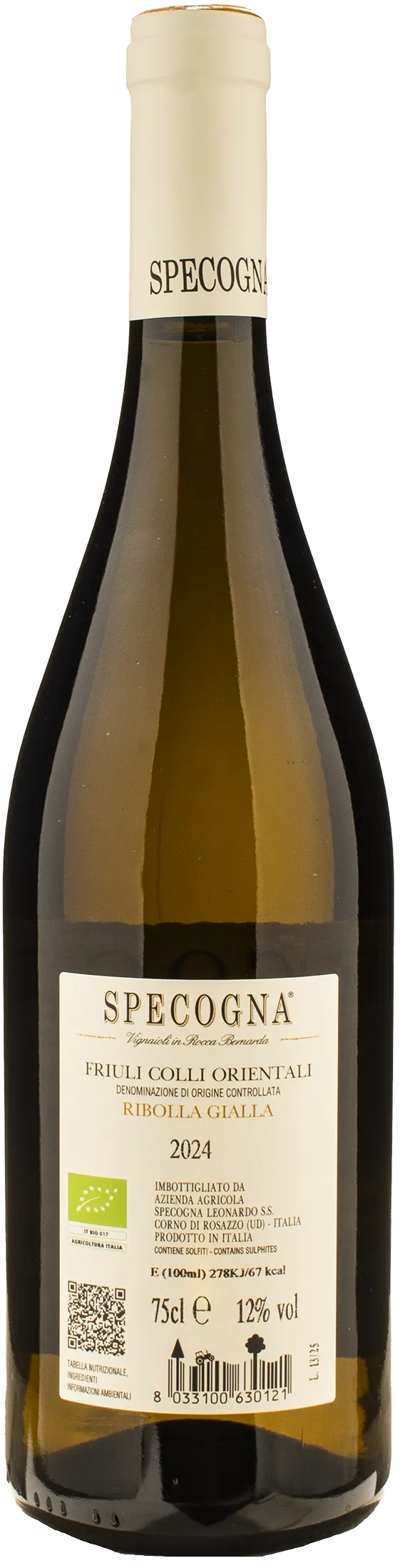 Specogna Ribolla Gialla 2024