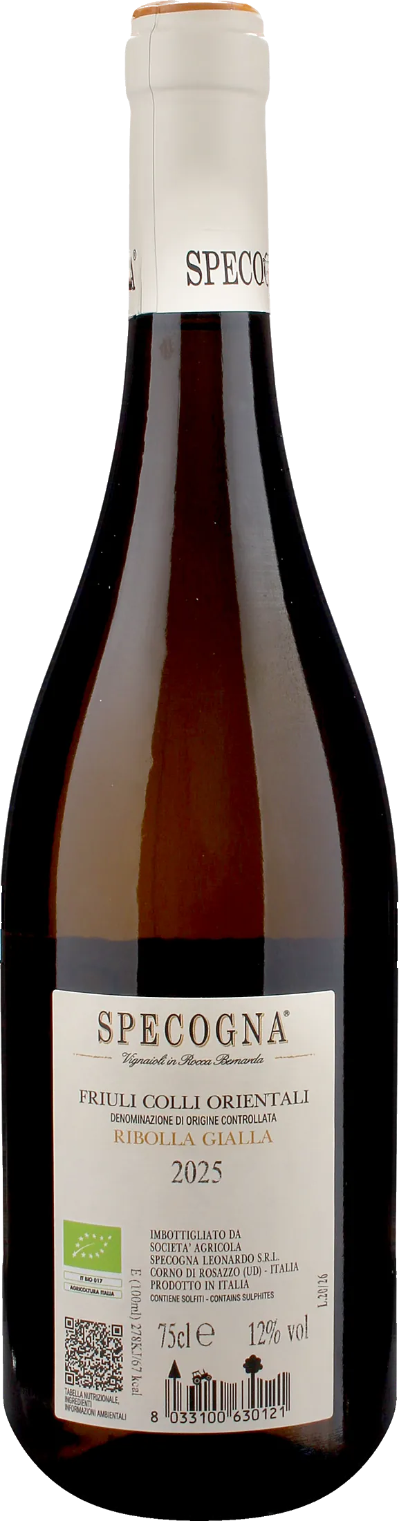 Specogna Ribolla Gialla 2025
