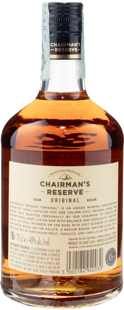 St. Lucia Rum Chairman's Reserve