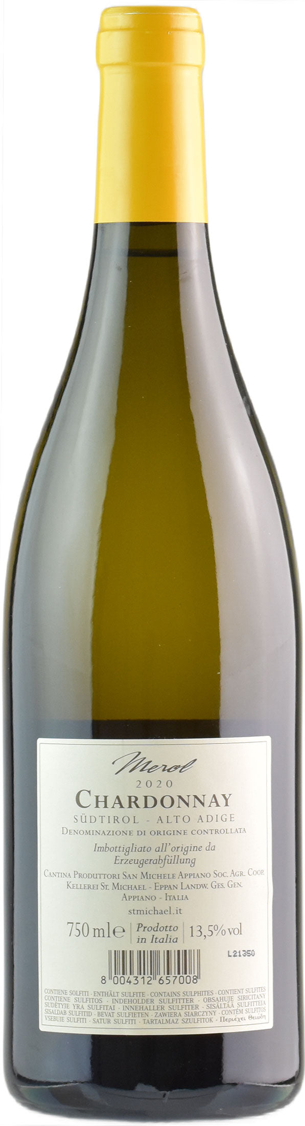 St. Michael Eppan Chardonnay Merol 2020