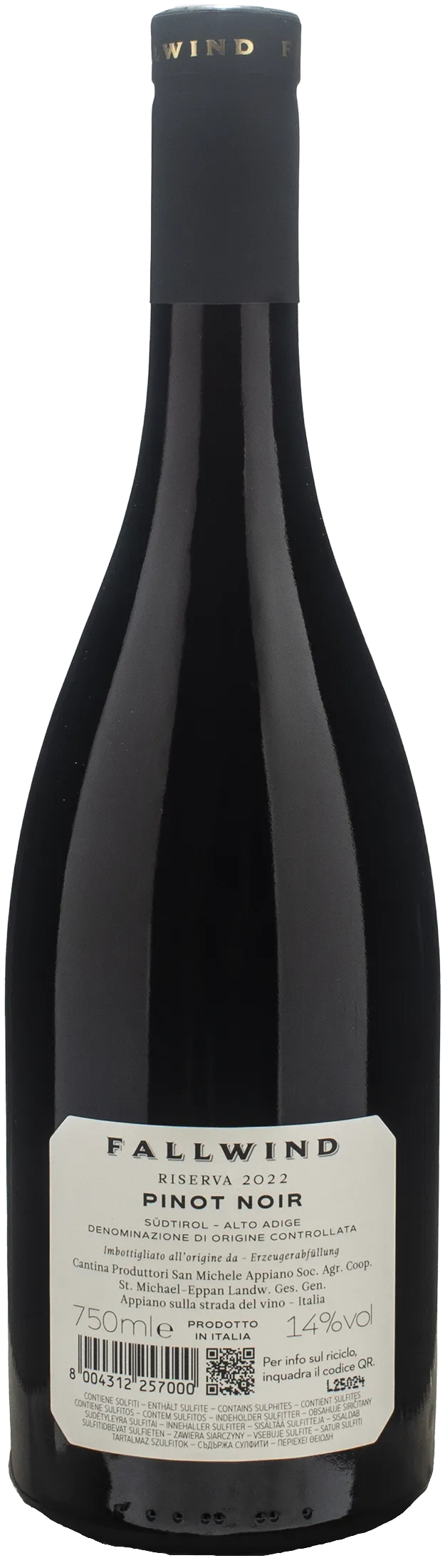 St Michael Eppan Fallwind Pinot Nero Riserva 2022