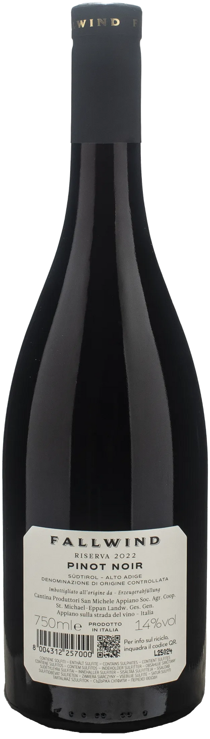 St Michael Eppan Fallwind Pinot Nero Riserva 2022