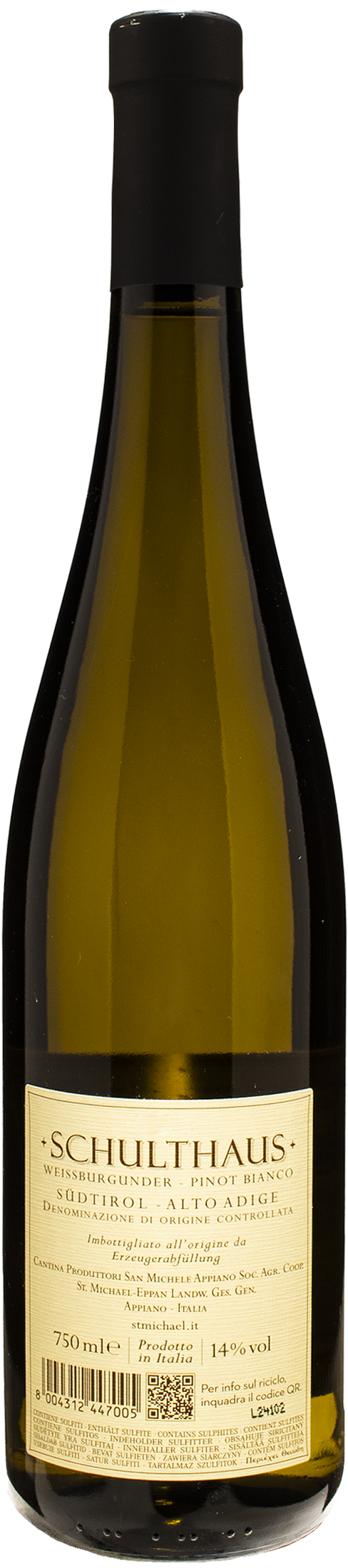 St. Michael Eppan Pinot Bianco Schulthaus 2023