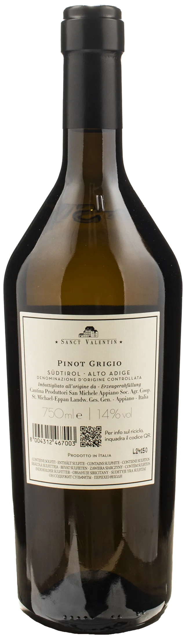 St Michael Eppan Sanct Valentin Pinot Grigio 2022