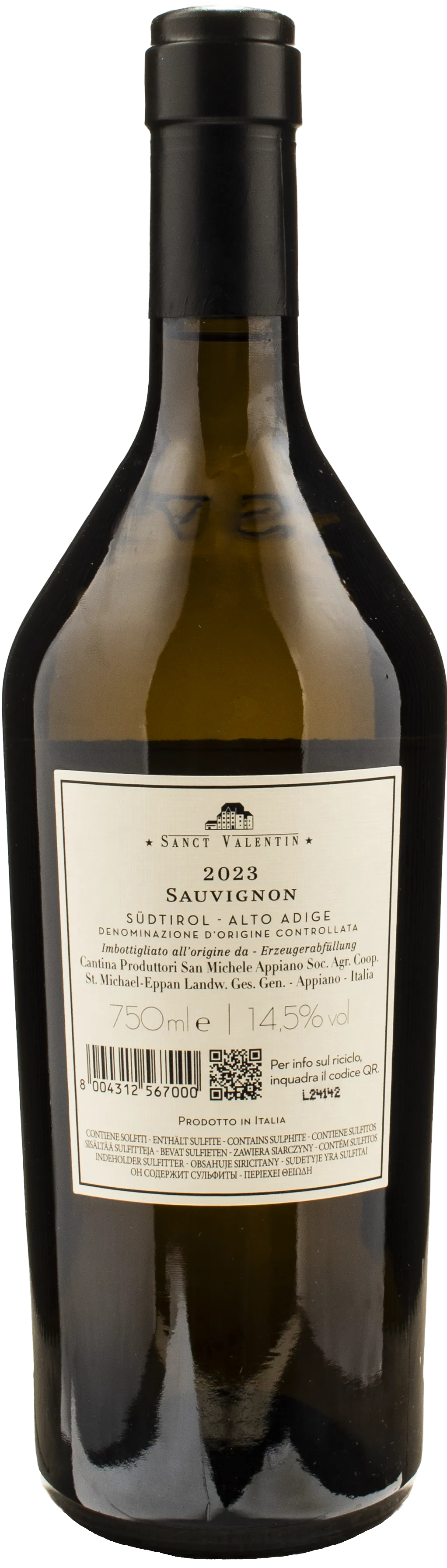 St. Michael Eppan Sanct Valentin Sauvignon 2023