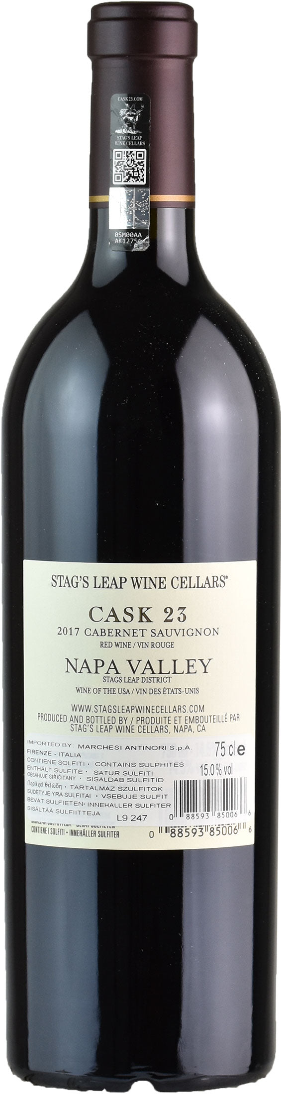 Stag's Leap Cask 23 Cabernet Sauvignon 2017 | xtraWine