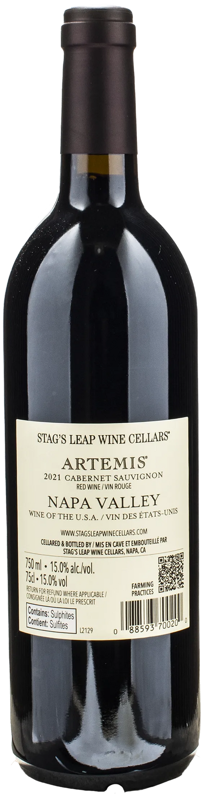 Stag's Leap Wine Cellars Artemis Cabernet Sauvignon 2021