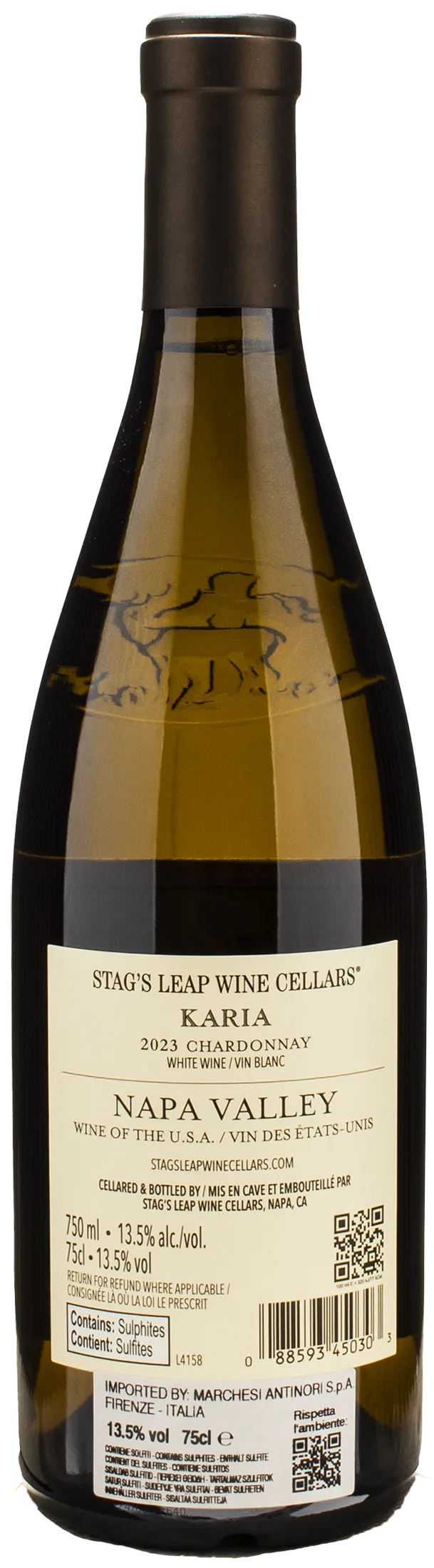 Stag's Sleap Wine Cellars Karia Chardonnay 2023