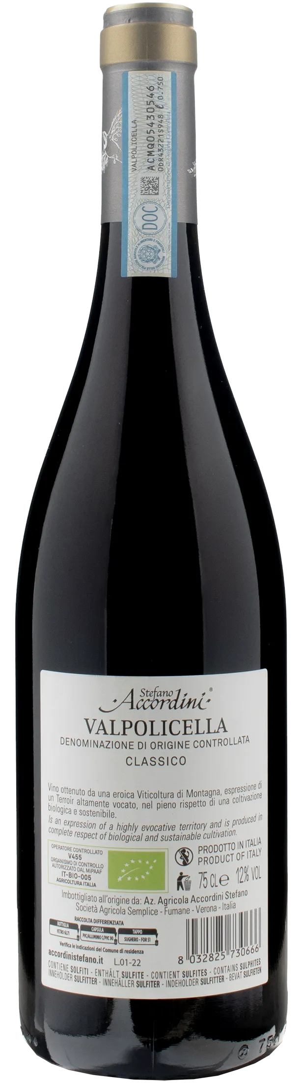 Stefano Accordini Valpolicella Classico 2022