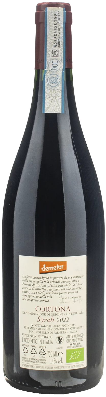 Stefano Amerighi Cortona Syrah 2022