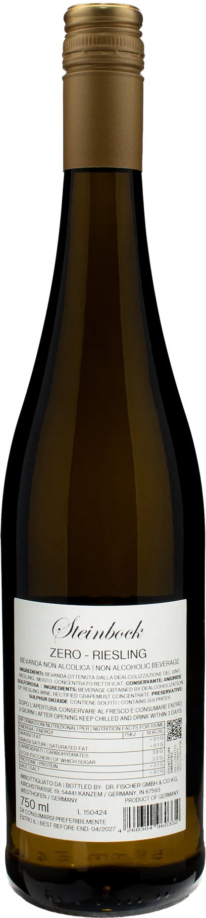 Steinbock Zero Alcol Riesling