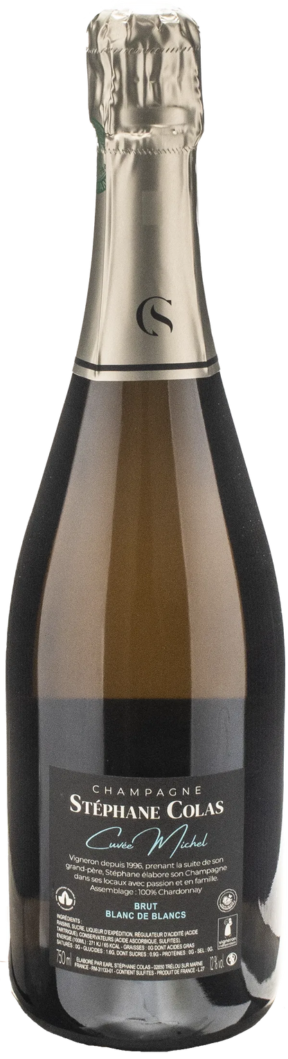 Stephane Colas Champagne Blanc de Blancs Cuvee Michel
