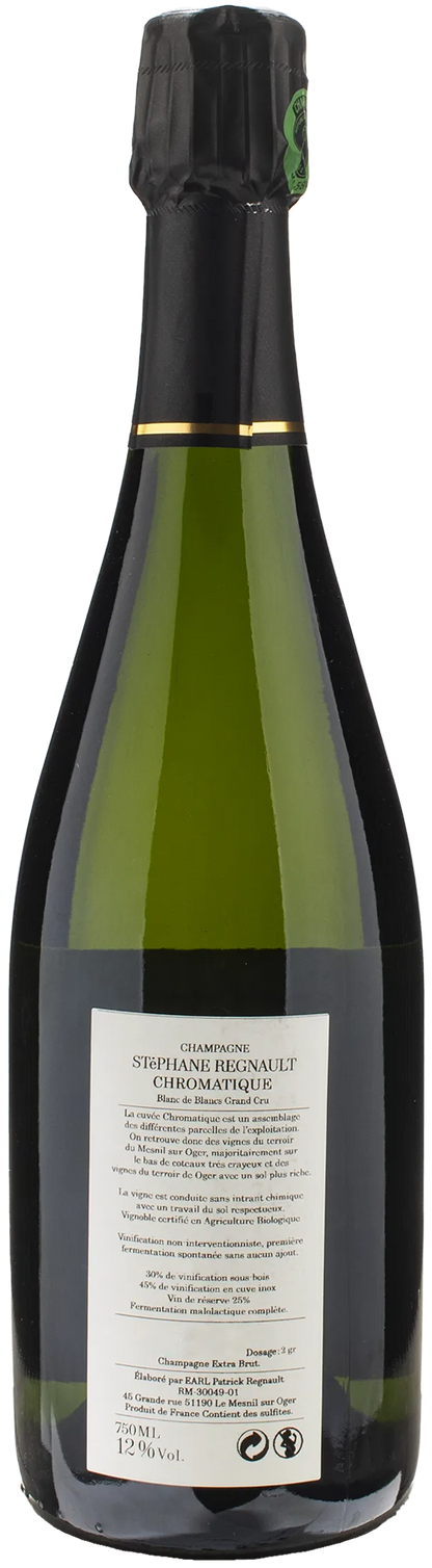Stephane Regnault Champagne Grand Cru Blanc de Blancs Extra Brut Chromatique
