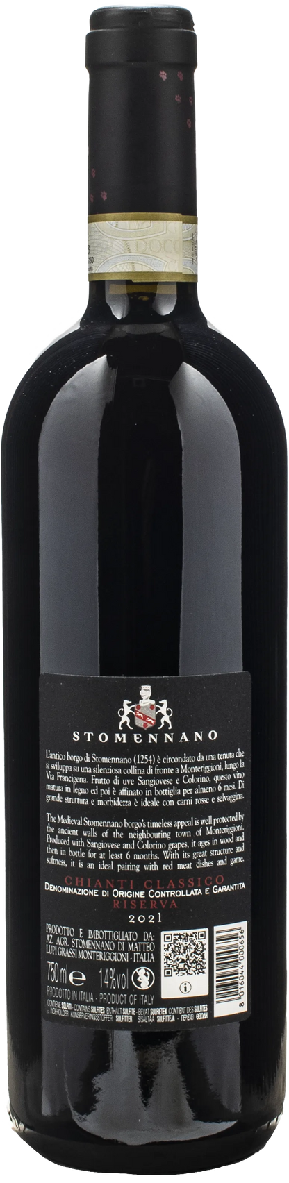 Stomennano Chianti Classico Riserva 2021