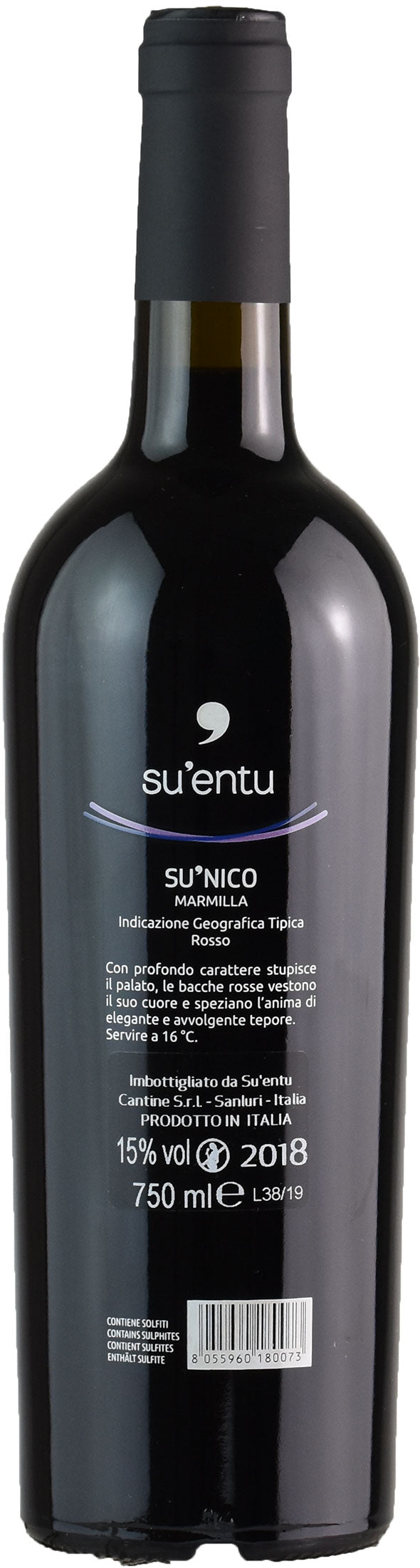 Su'Entu Su'Nico Bovale 2018