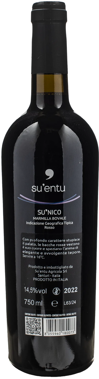 Su'Entu Su'Nico Bovale 2022