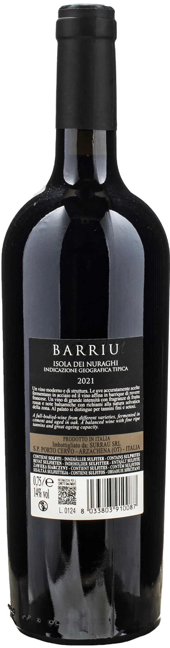Surrau Isola dei Nuraghi Barriu 2021