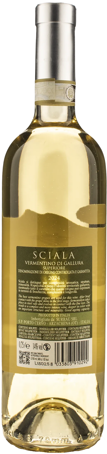 Surrau Vermentino di Gallura Superiore Sciala 2024
