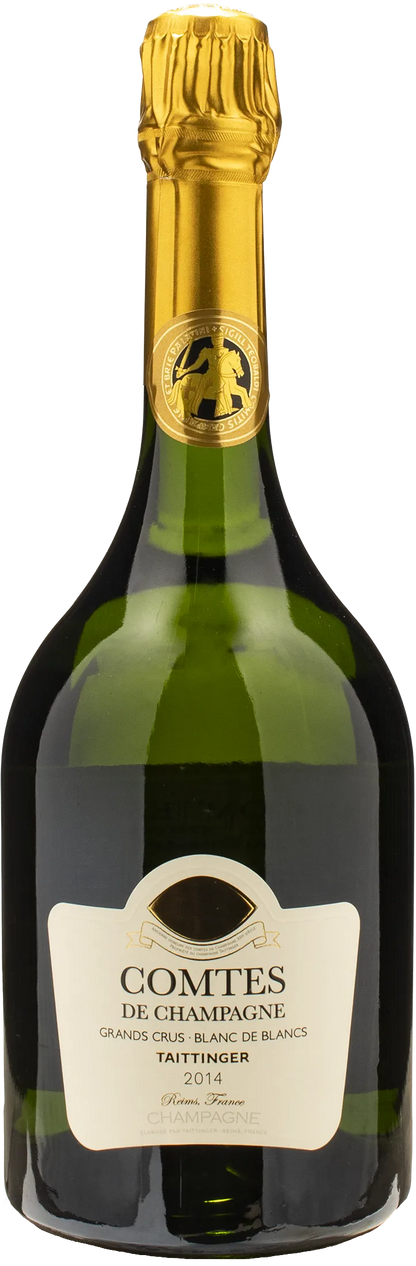 Taittinger Champagne Grand Crus Blanc de Blancs Comtes de Champagne 2014