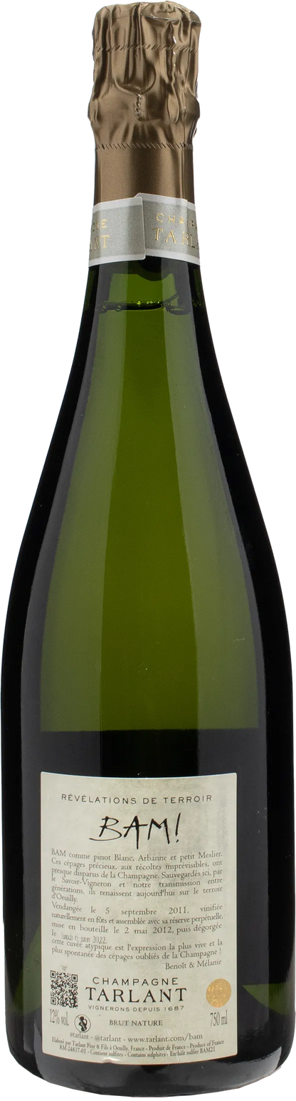 Tarlant Champagne Bam! Brut Nature