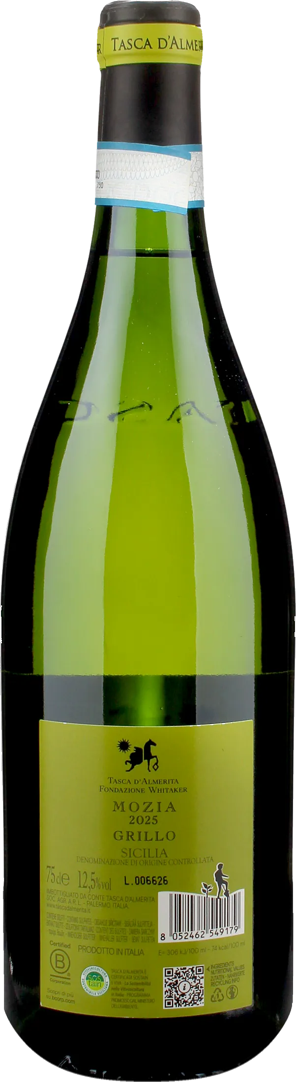 Tasca d'Almerita Grillo Mozia 2025