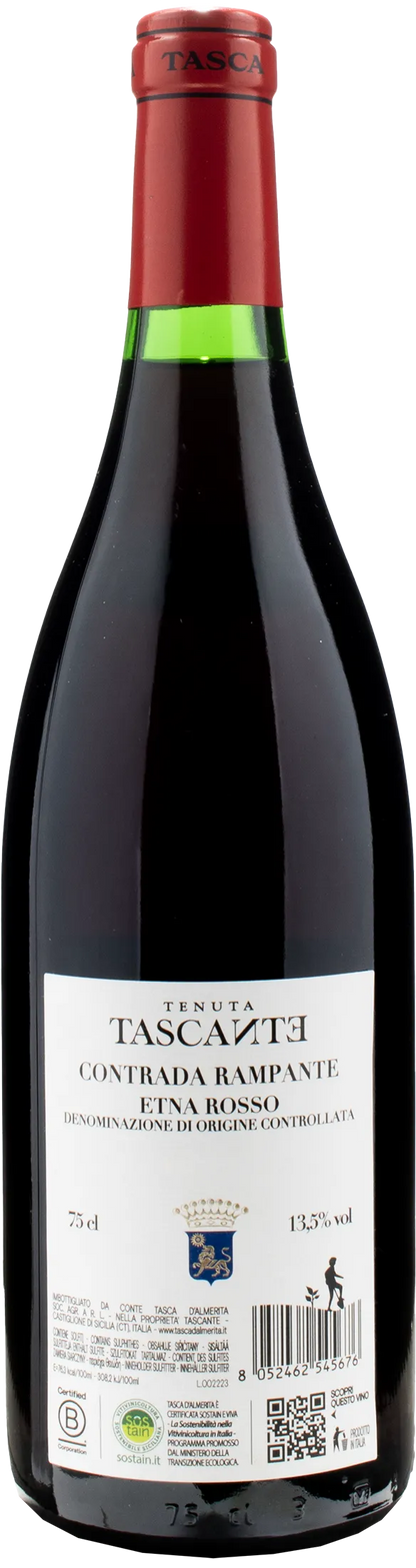 Tasca d'Almerita Tenuta Tascante Etna Rosso Contrada Rampante 2020