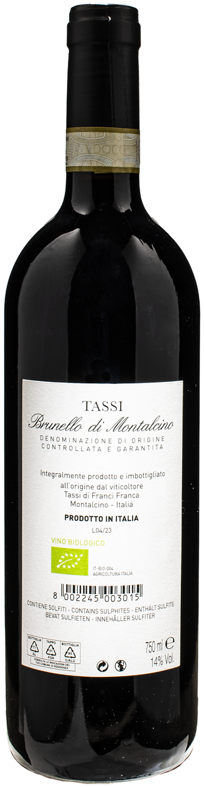 Tassi Brunello di Montalcino 2019