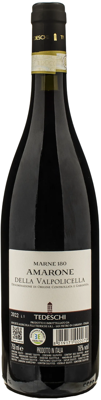 Tedeschi Amarone della Valpolicella Marne 180 2022