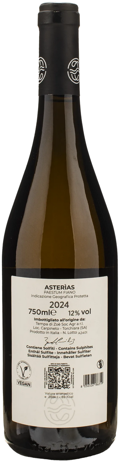 Tempa di Zoe Fiano Paestum Asterias 2024