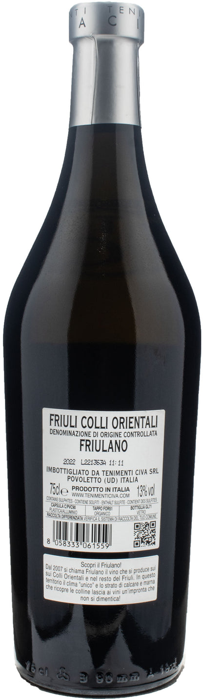 Tenimenti Civa Friulano Biele Zoe Cuvee 85/15 2022