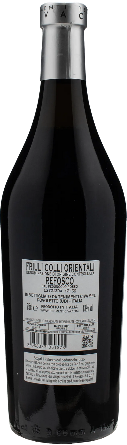 Tenimenti Civa Refosco dal Peduncolo Rosso Biele Zoe Cuvèe 85/15 2022
