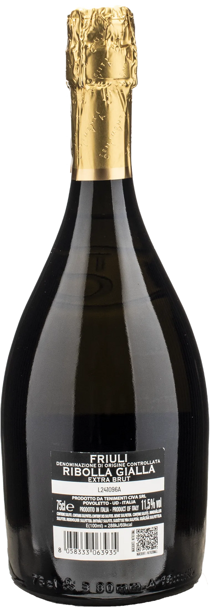 Tenimenti Civa Ribolla Gialla Spumante Cuvée Biele Zoe Extra Brut
