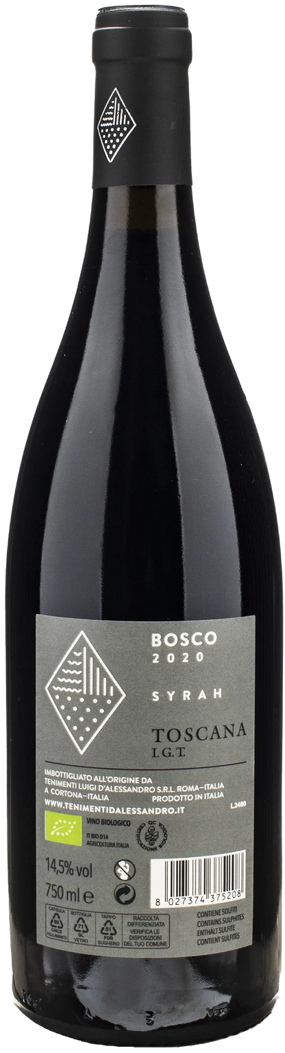 Tenimenti d'Alessandro Syrah Bosco 2020