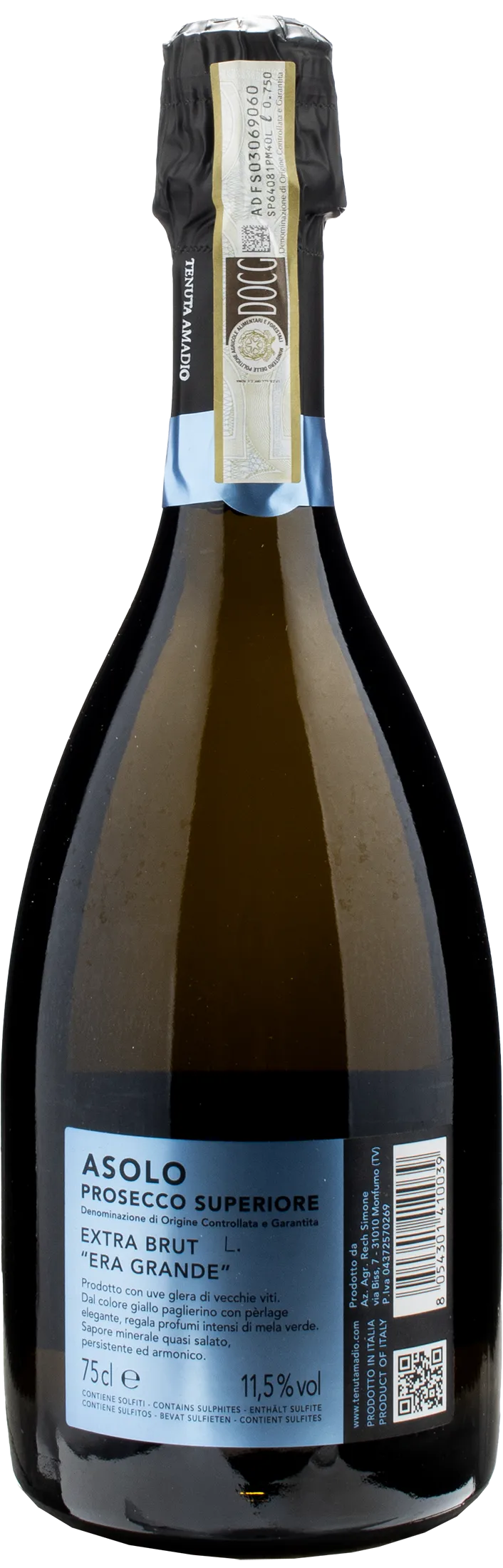 Tenuta Amadio Asolo Prosecco Superiore Era Grande Extra Brut